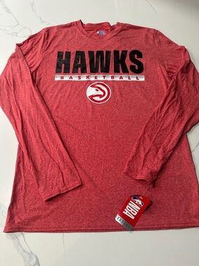 Atlanta Hawks Men’s Long Sleeve Shirt (Medium) Retails For $60